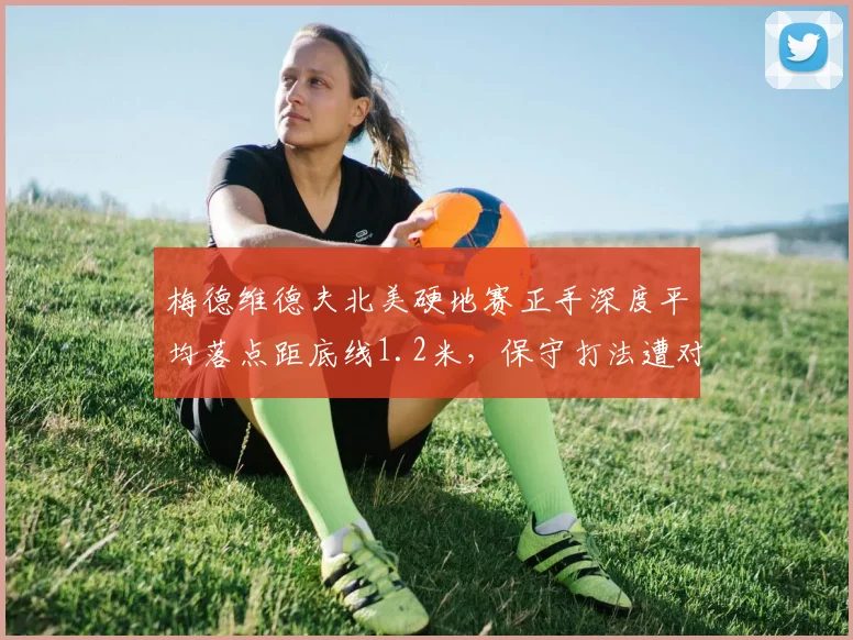 梅德维德夫北美硬地赛正手深度平均落点距底线1.2米，保守打法遭对手针对